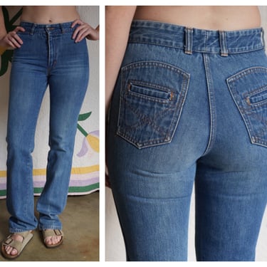1970's Tight Skinny Jeans / 27