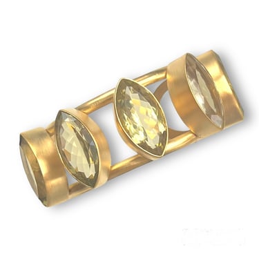 Marquis Lemon Citrine Cuff