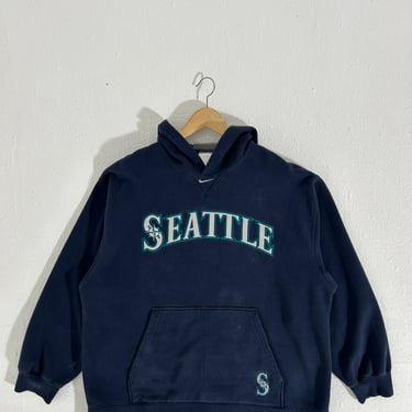 Vintage Seattle Mariners Nike Center Swoosh Hoodie Sz. XL