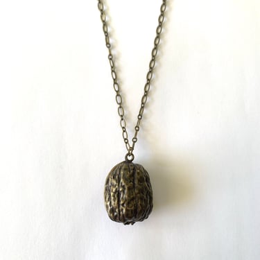 Nut Necklace - it opens up!