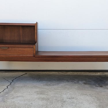 Rare Vintage Arthur Umanoff for Cavalier Furniture Dimension Group Entry Bench 
