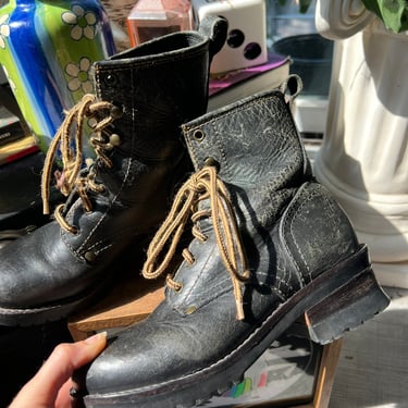 Vintage MIA Leather Combat Boots