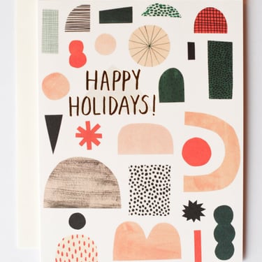 Holiday Shapes Card