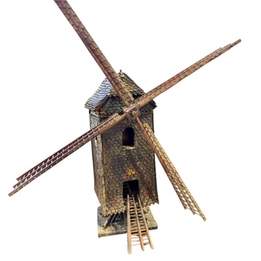 French Tramp Art Birdhouse