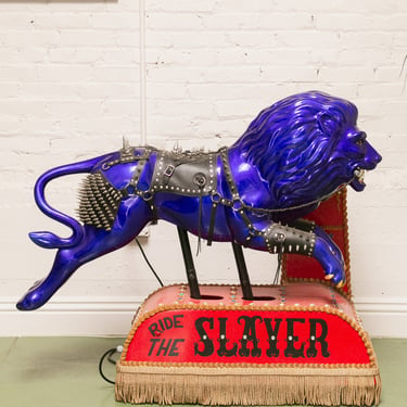Signed Mechanical Lion by Scott Hove