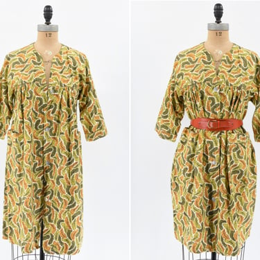 1960s Falling Feather Housecoat 