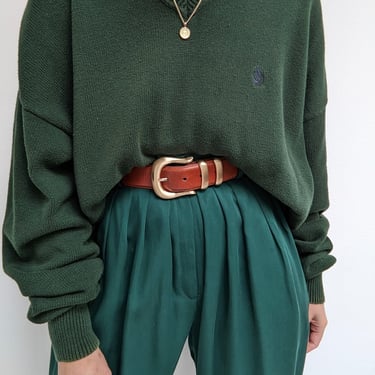 90s Nautica Evergreen Sweater