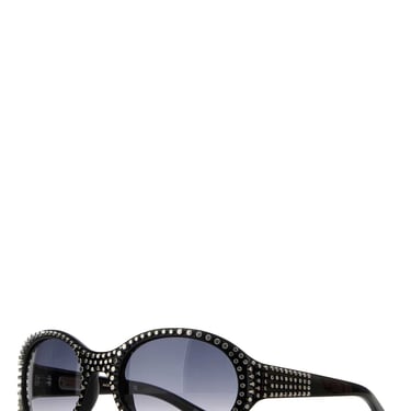 Gucci Women Black Acetate Sunglasses