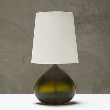 Flavio Poli ' Corrosa ' Table Lamp, Seguso Vetri d'Arte