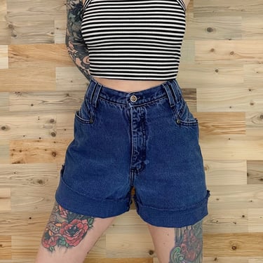 Zena Jeans High Rise Cut Off Shorts / Size 31 32 