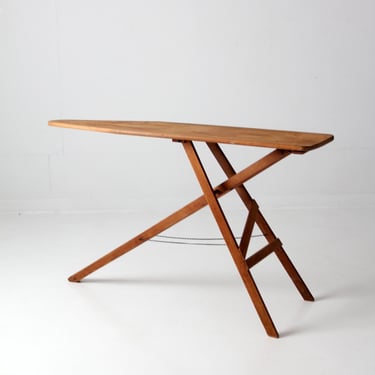 antique wooden ironing board 