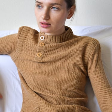 6841t / ysl knit tunic sweater 