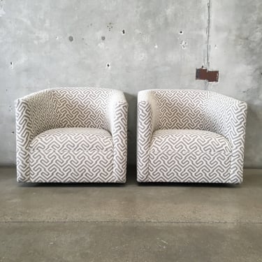 Mid Century Style Swivel Chairs