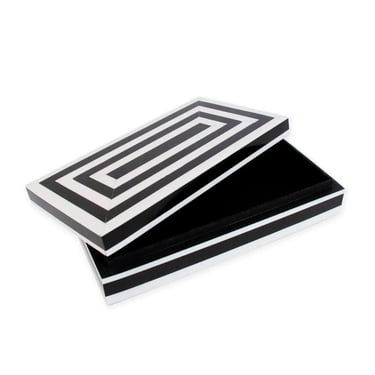 HFI  Deco Stripe Jewelry Box