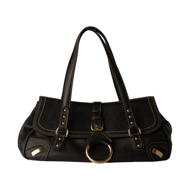 Dolce &amp; Gabbana Black Logo Shoulder Bag