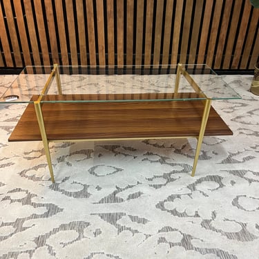 Laminate and Glass Coffee Table
