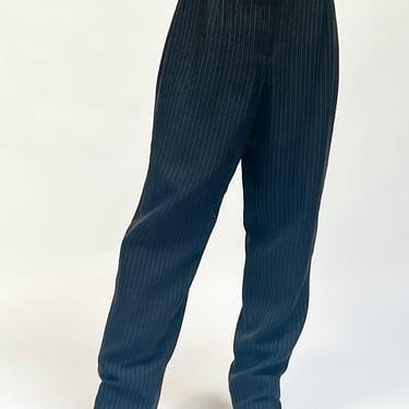 Rayon Pinstripe Trousers (M)