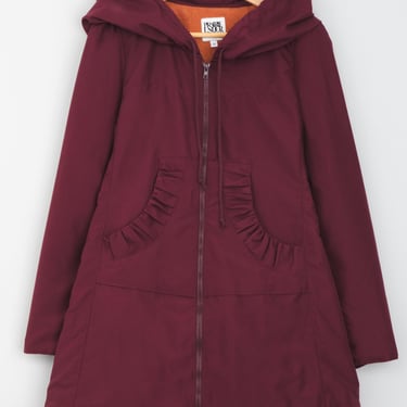 Long Raincloak in Maroon