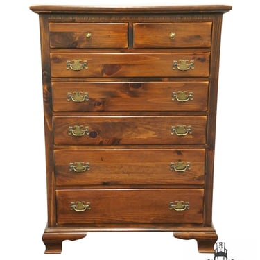 ETHAN ALLEN Antiqued Pine Old Tavern 36" Chest of Drawers 12-5004 - 212 Finish 