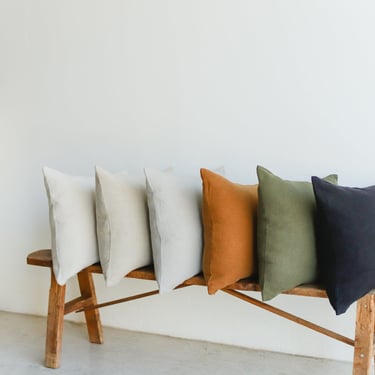 Belgian Linen Pillow Cover