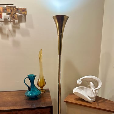 Postmodern Laurel Lamp (Attributed) Torchiere Floor Lamp - Free Shipping 