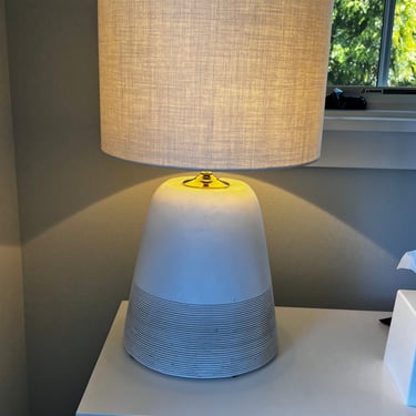 Set of 2 Shades of Light Concrete Table Lamps JB240-41