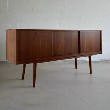 Danish Teak Sideboard with Bar Section - #A1681