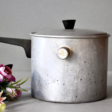 Vintage Aluminum Milk Boiling Pot East Europe Vintage Home Decor Retro Decor 