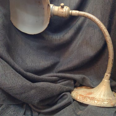 Antique Gooseneck Desk Lamp