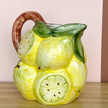 Italian Lemon Pitcher