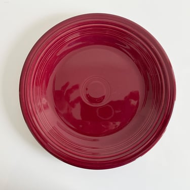 Fiesta Claret Red-Brown Dinnerware by Homer Laughlin Fiestaware USA Vintage 1990s 