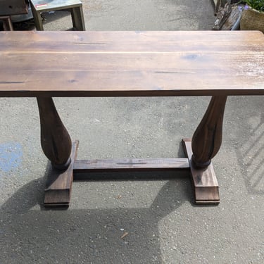 World Market Wood Console Table