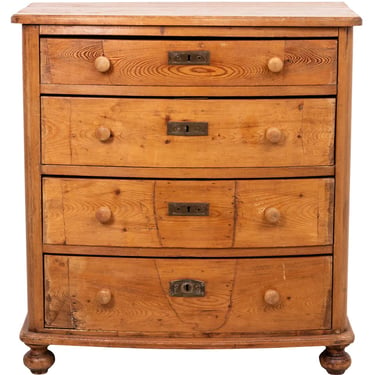 Circa 19th Century Pine Chest of Drawers