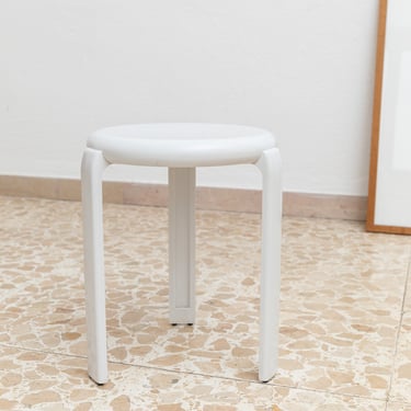 Vintage tripod stool by Metaform - Postmodern Memphis Style - Made in Italy 1980s 