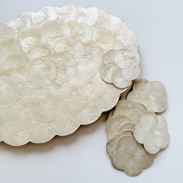 Capiz Shell Placemats and Coasters