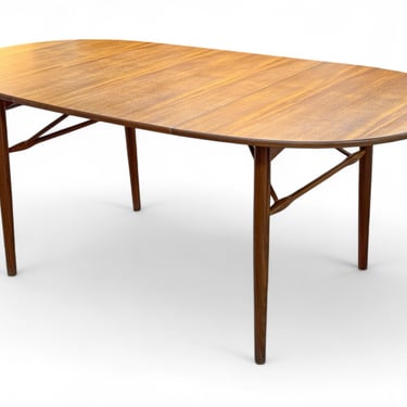 Aase Mobler 1960's MCM Teak Drop Leaf Table Made in Norway