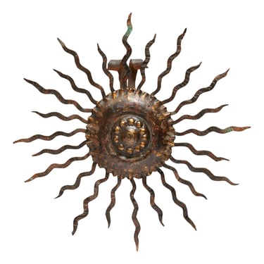 French Art Deco Sunburst Sconce