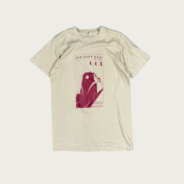 (S) 80s "The Last Run of the GG1" Transit Tee