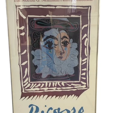Framed Morton G. Neumann Family Collection Picasso Exhibit Print EK221-65