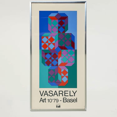 Victor Vasarely 10’79 for Art Basel Poster 