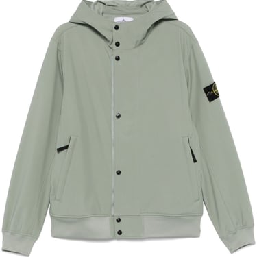 Stone Island Men Jacket With Compass Appliqué