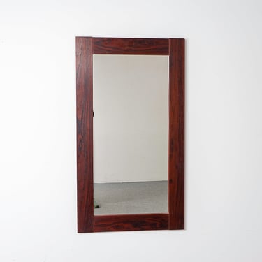 Danish Modern Rosewood Mirror - (321-342.9) 