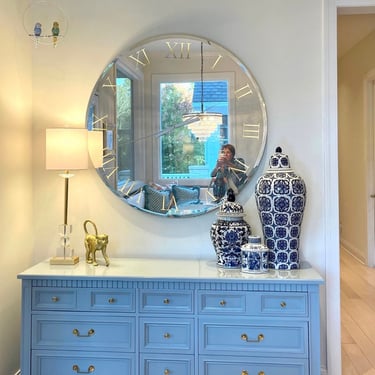 Light Blue Lacquered Dresser | The Resplendent Crow - St. Louis, MO | ATTIC