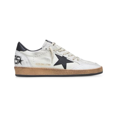 Golden Goose Men White Ball Star Sneakers