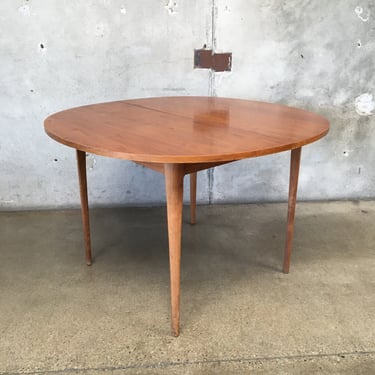 Vintage Drexel Declaration Dining Table with Two Leaves