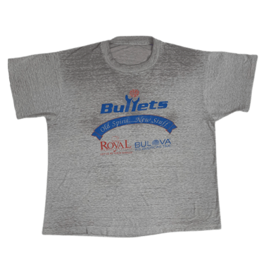 Vintage Washington Bullets "Old Spirit... New Stuff" T-Shirt