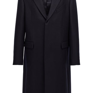 Givenchy Men Single-Breasted Long Coat