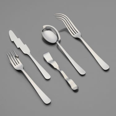 Scarce Shigeo Fukuda 'HI-SENSE' Flatware 1990 Set of 10