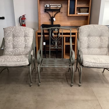 Set of 3 Outdoor Chairs