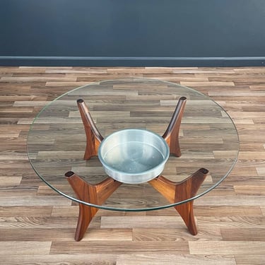 Mid-Century Modern Coffee Table with Plant Stand by Adrian Pearsall, c.1960’s 